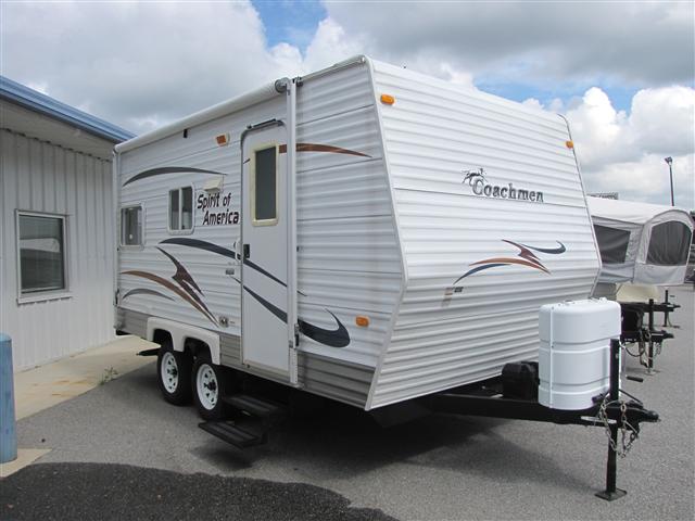 Used 2007 Coachmen Sprit America 17RDQ Travel Trailer For Sale